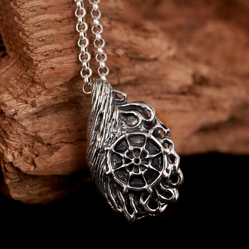 Wholesale Pendant Buddha Demon Necklace  Deer National Retro Men' s Pendant